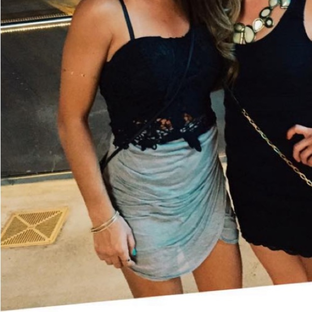 Free people mini skirt